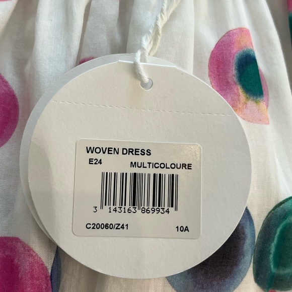 Chloe Printed Cotton Dress - Picture 4 of 5